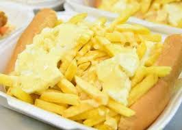 Potato Sandwich with Cheese, Mushroom & Vegetables (Baguette)